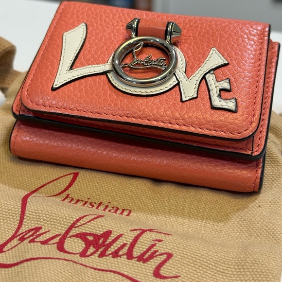 Christian Louboutin Handbags - Christian Louboutin tridols Wallet with LOVE Accent